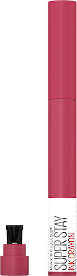 Maybelline Superstay Ink Crayon Long Lasting Pencil Lipstick Matte 80 Run The World 1.5gr