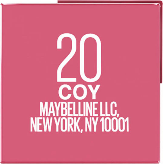 Maybelline Super Stay Vinyl Ink Υγρό Κραγιόν 20 Coy 4.2gr