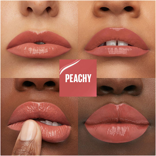 Maybelline Super Stay Vinyl Ink Long Lasting Liquid Lipstick Sheer 15 Peachy 4.2gr