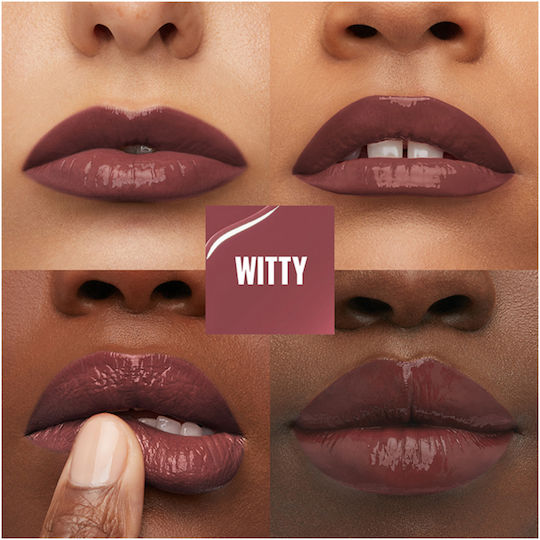 Maybelline Super Stay Vinyl Ink Дълготраен Течен Червило Прозрачен 40 Witty 4.2gr