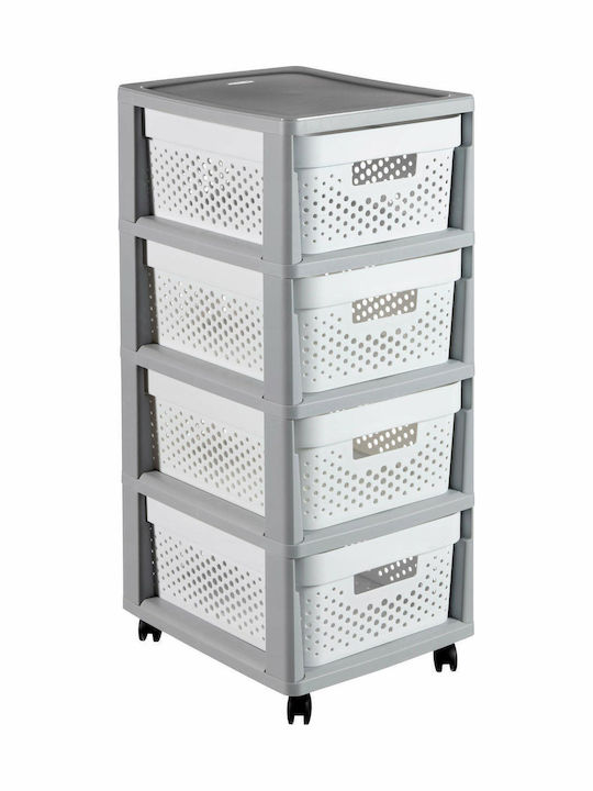 Curver Kd Shelf Boden Badezimmerregal Kunststoff 30x36x69cm Gray