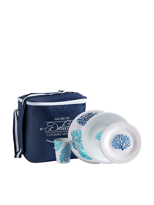Marine Business Alb Set de Vase 16buc