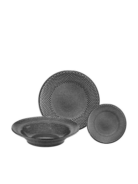 Kutahya Porselen Reactive Glaze Porțelan Set de Vase 18buc