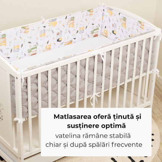 Kidizi Set Pentru Pătuț Multicolor 6 Bucăți