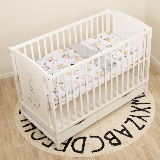 Kidizi Set Pentru Pătuț Multicolor 4 Bucăți