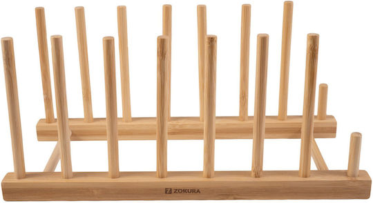 Zokura Cabinet Dish Rack Wooden 13.5x30x13.5cm