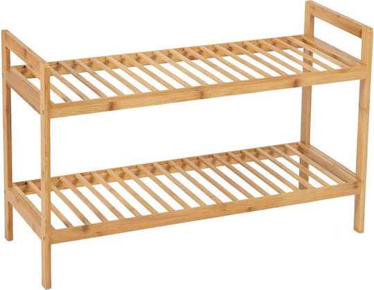 Andrea House Επιτοίχια Ραφιέρα Μπάνιου Bamboo
