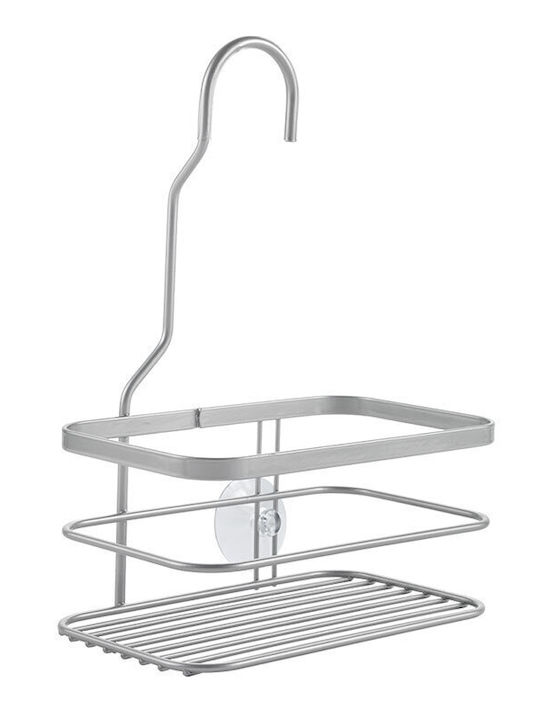 Metaltex Επιτοίχια Ραφιέρα Μπάνιου Μεταλλική 20x12x29cm