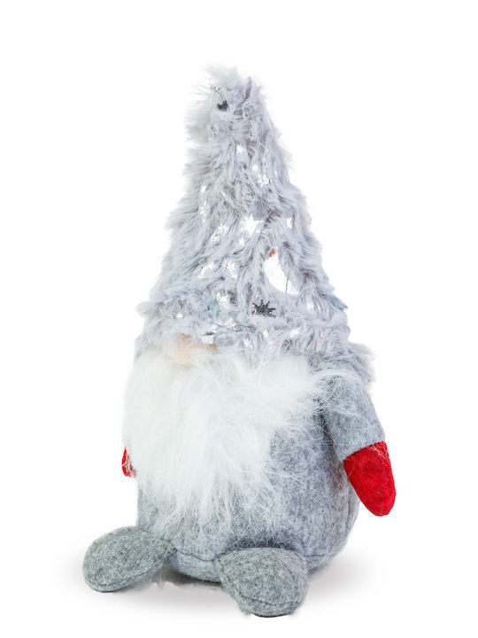 Pitic Scandinav De Crăciun 24 Cm Elf Textil Decorativ Cu Barbă