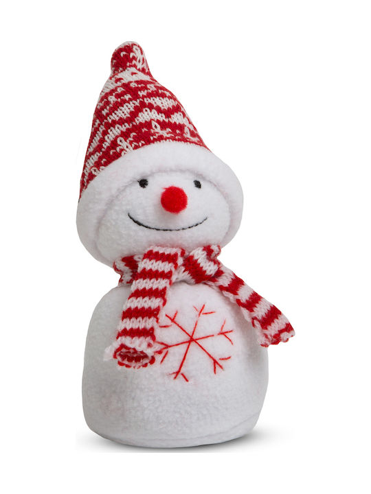 Christmas Decoration Snowman 20 Cm Textile Figurine 3 Models