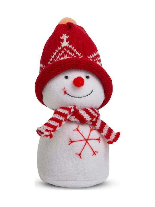 Christmas Decoration Snowman 20 Cm Textile Figurine 3 Models