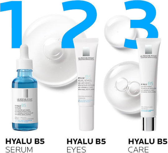 La Roche Posay Hyalu B5 Κρέμα Προσώπου για Ενυδάτωση & Αντιγήρανση με Υαλουρονικό Οξύ & Πανθενόλη 40ml