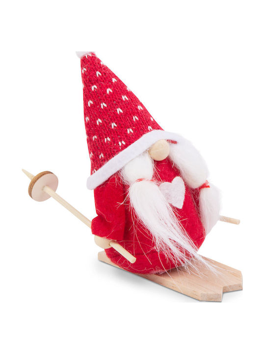 Christmas Decoration Scandinavian Elf 15 Cm Textile Figurine 2 Models