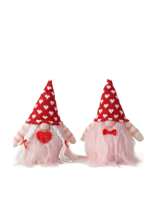 Alista Home Weihnachtsfiguren Textil 20 Cm 2 Verschiedene Designs