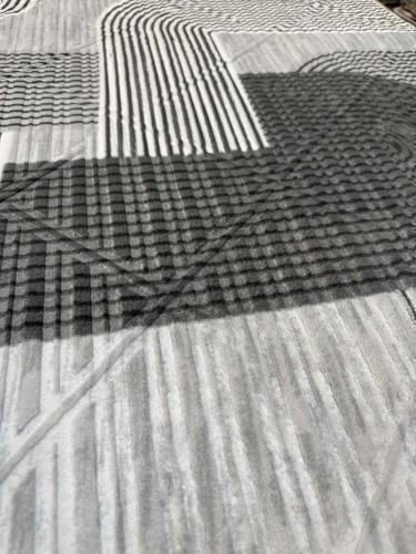 Linea Home 4063 Αντιολισθητικό Χαλί Διάδρομος Γκρι 70x150cm