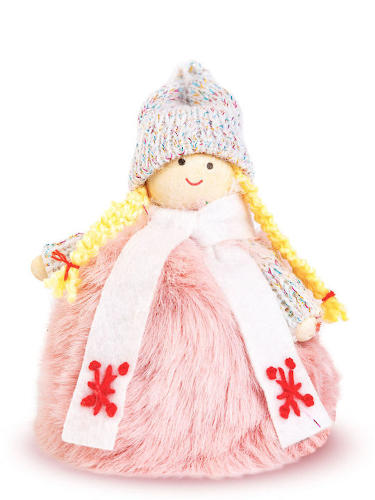 Weihnachtsdekoration Textilpuppe 13 cm Dekorative Figur 2 Modelle Für Innengebrauch
