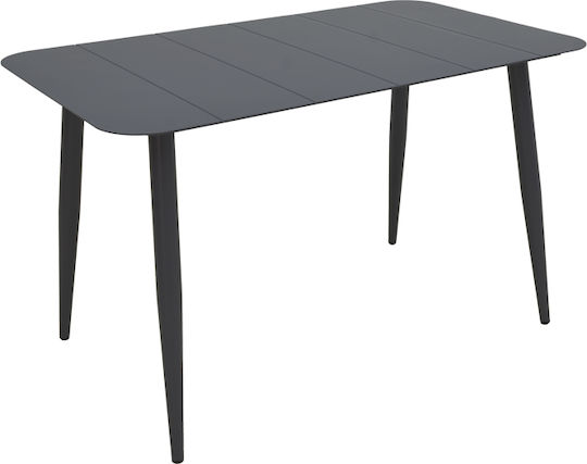 Heven Vista 5-Teile Garten- und Outdoor-Möbelset Schwarz Für klassische Veranda