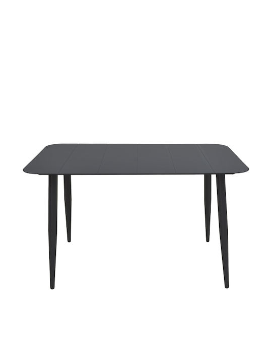 Set Dining de Exterior Heven Vista 7 Piese Negru
