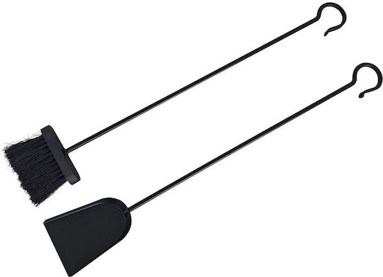Relaxdays Kaminwerkzeug-Set Für Kamin Grau