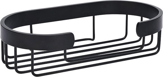Estia Stance Montat pe perete Raft Baie Metal 25x13x6.5cm Neagră Estia Stance Montat pe perete Raft Baie Metal 25x13x6.5cm Neagră