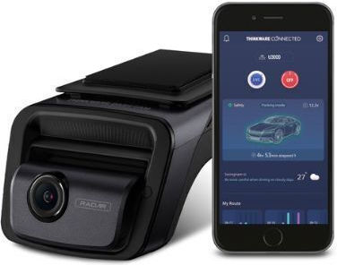 Thinkware U3000 Σετ Κάμερα DVR Αυτοκινήτου 4K Bluetooth, Wi-Fi, GPS & Κάμερα Οπισθοπορείας