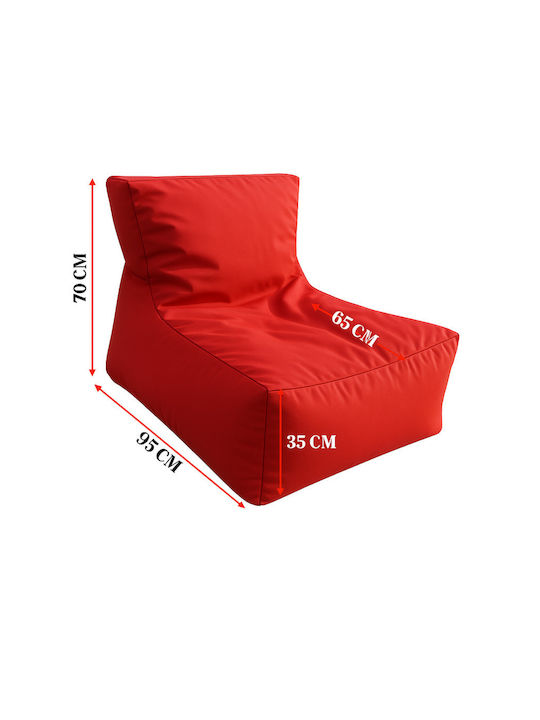 SteweHome Sitzsäcke & Poufs Wasserdichter Birnenform 75x65x70cm