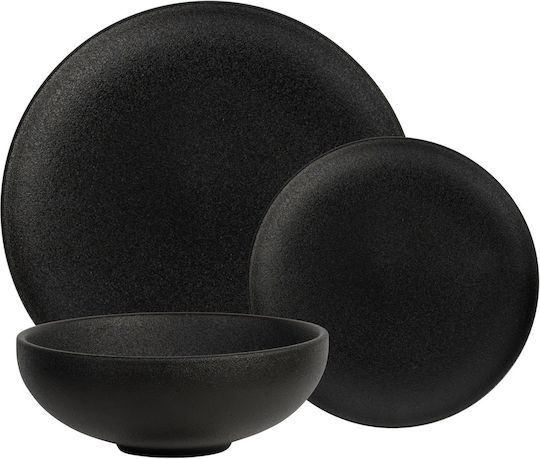 Maxwell & Williams Negru Porțelan Set de Vase 12buc Maxwell & Williams Negru Porțelan Set de Vase 12buc