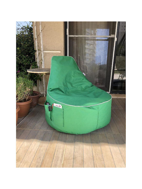 SteweHome Sitzsack Birne Wasserdicht Grüner 40x60x70cm