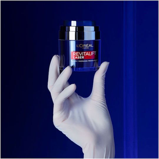 L'Oreal Paris Revitalift Laser Κρέμα Προσώπου Νυκτός για Ενυδάτωση, Αντιγήρανση & Λάμψη με Ρετινόλη & Νιασιναμίδη 50ml