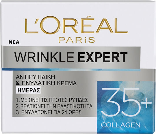 L'Oreal Paris Wrinkle Expert Collagen Cremă de Față de Zi 24h pentru Hidratare și Anti-îmbătrânire cu Colagen 50ml