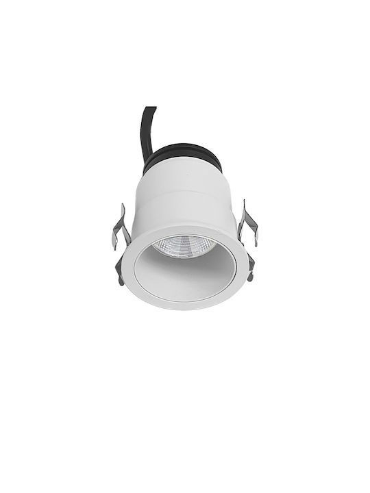 Viokef Recessed Spot White 38x38cm. 1pcs