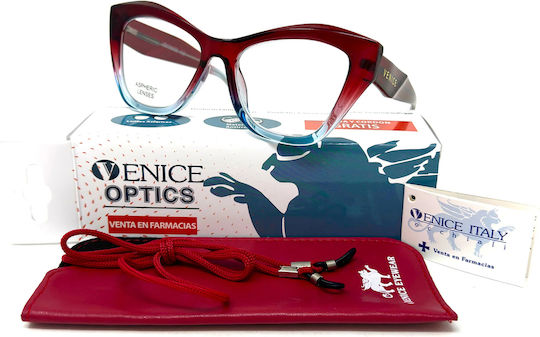 GafasVenice Γυαλιά Πρεσβυωπίας +2.00 σε Κόκκινο χρώμα