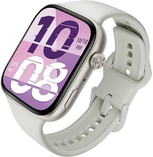 Honor Watch X5i 47mm με Παλμογράφο (Λευκό)
