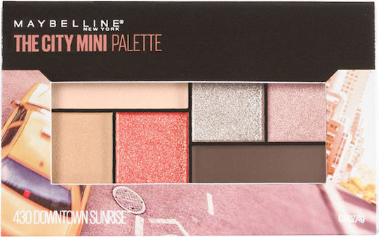 Maybelline The City Mini Eye Shadow Palette in Solid Form 430 Downtown Sunrise 6gr
