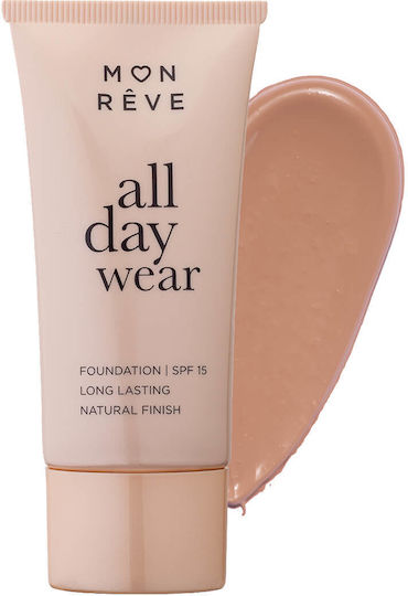 Mon Reve All Day Wear Foundation LSF15 35ml