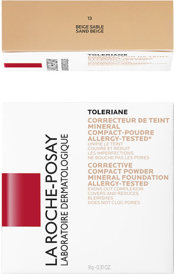 La Roche Posay Toleriane Teint Compact Foundation SPF25 13 Beige Sand 9.5gr