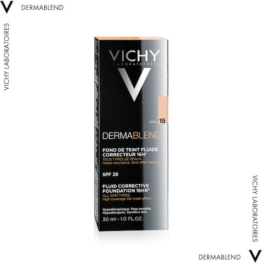 Vichy Dermablend Лилаво/бяло SPF35 15 Опал 30мл