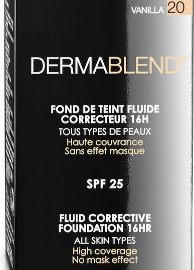 Vichy Dermablend Лилаво/бяло SPF28 20 Ванилия 30мл