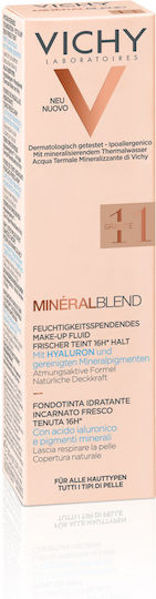 Vichy Mineral Blend Liquid Foundation 11 Granite 30ml