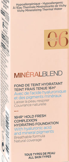 Vichy Mineral Blend Liquid Foundation 06 Ocher 30ml
