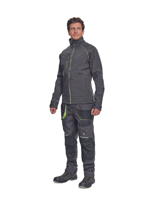 Cerva Μπουφάν Εργασίας Softshell Γκρι