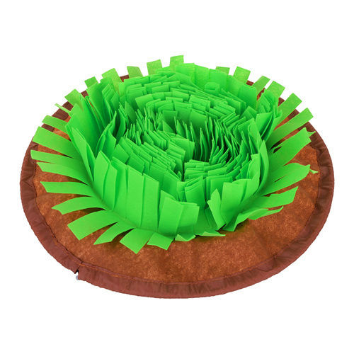 Hranitoare Textilă cu Hrănire Lentă pentru Câine și Pisică 48cm în Culoare Verde