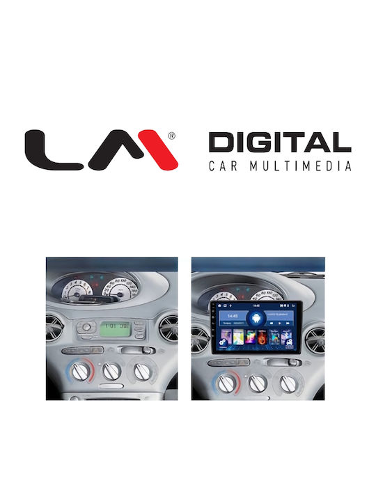 LM Digital Ηχοσύστημα Αυτοκινήτου για Toyota Yaris 1999 > 2005 (Bluetooth/USB/WiFi/GPS/Apple-Carplay/Android-Auto)