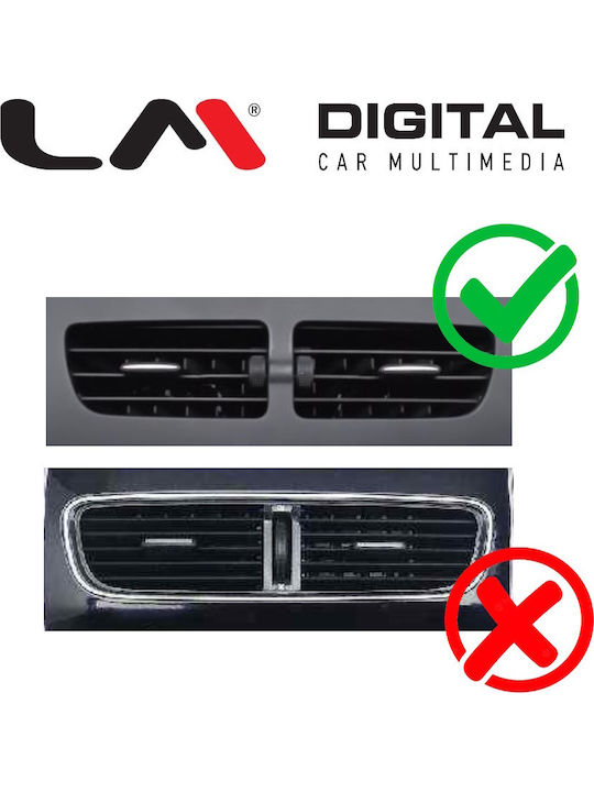 LM Digital Ηχοσύστημα Αυτοκινήτου για Renault Clio 2012 > 2015 (Bluetooth/USB/WiFi/GPS/Apple-Carplay/Android-Auto)