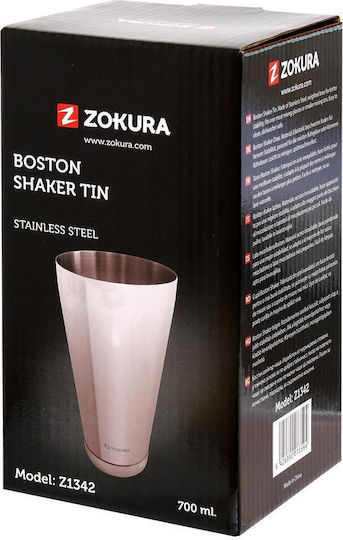 Boston Cocktail Shaker Stainless Steel 700ml Zokura