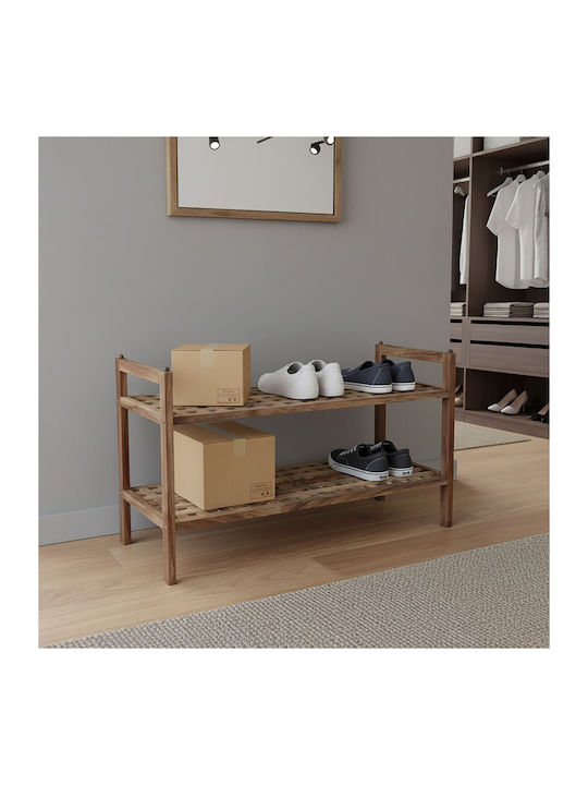 Organizator Pantofi din Lemn Masiv 69x26x41cm