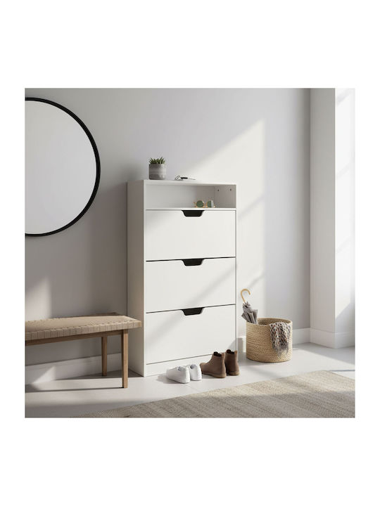 Dulap Pentru Pantofi Din Lemn 60x24x140cm