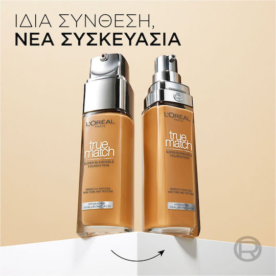 L'Oreal Paris True Match Liquid Foundation SPF17 N6 Honey 30ml
