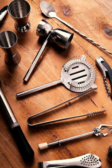 Kitchen Craft Doppelter Bar Spirit Measures mit einer Kapazität von 25/50ml Inox