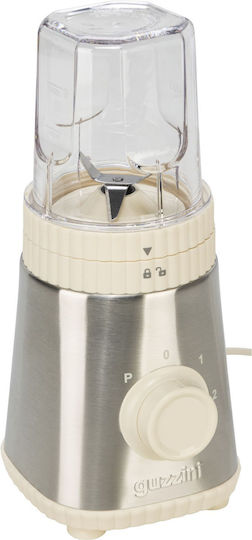Guzzini Sous Chef On-the-Go Μίξερ με Πλαστικό Κάδο Κρεμ 600W